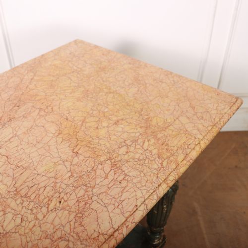 FRENCH MARBLE TOP PASTRY TABLE - ADDITIONAL PHOTO 8