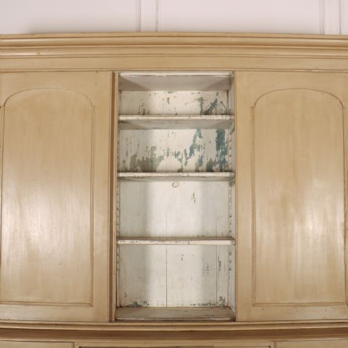 ENGLISH PAINTED HOUSEKEEPERS CUPBOARD - ADDITIONAL PHOTO 3