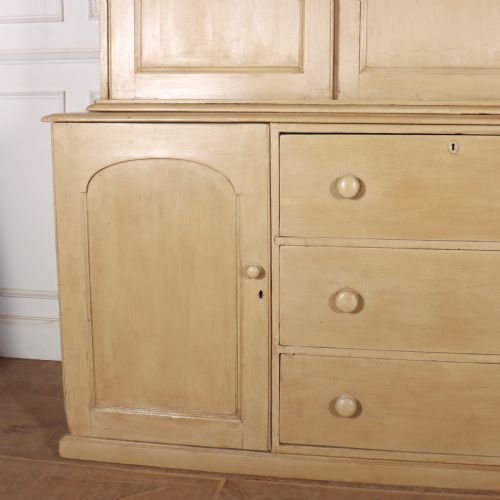 ENGLISH PAINTED HOUSEKEEPERS CUPBOARD - ADDITIONAL PHOTO 5