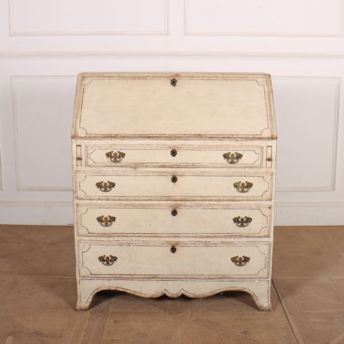 English Painted Bureau