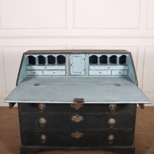 18TH CENTURY PAINTED BUREAU - ADDITIONAL PHOTO 6