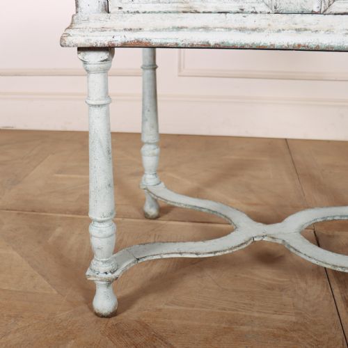 18TH CENTURY PAINTED LAMP TABLE - ADDITIONAL PHOTO 1