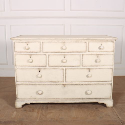 English Painted Chest of Drawers