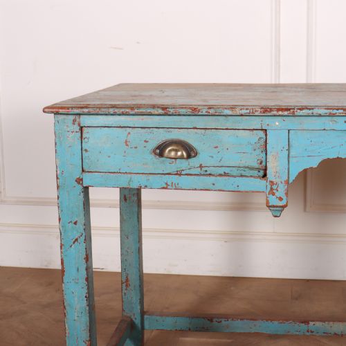 ENGLISH ORIGINAL PAINTED LAMP TABLE - ADDITIONAL PHOTO 1