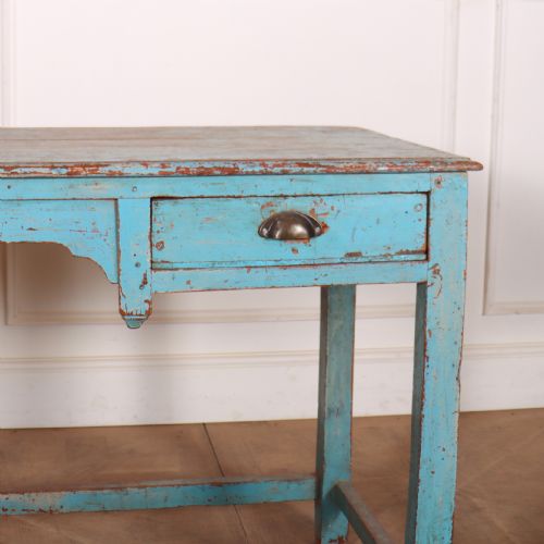 ENGLISH ORIGINAL PAINTED LAMP TABLE - ADDITIONAL PHOTO 2
