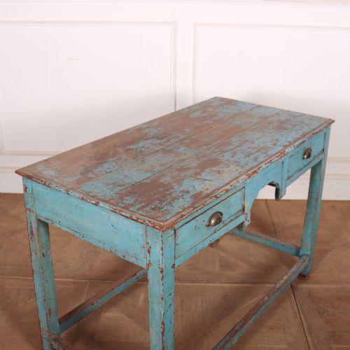ENGLISH ORIGINAL PAINTED LAMP TABLE - ADDITIONAL PHOTO 5