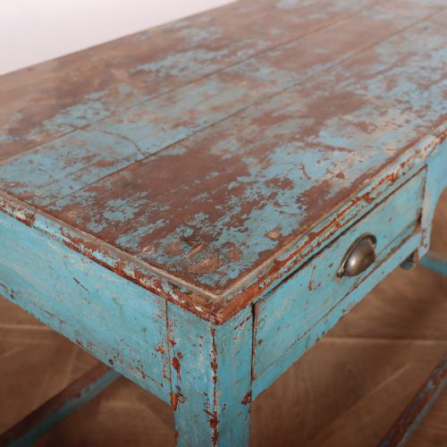 ENGLISH ORIGINAL PAINTED LAMP TABLE - ADDITIONAL PHOTO 6