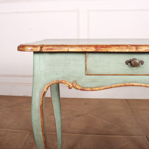 FRENCH PAINTED SIDE TABLE - ADDITIONAL PHOTO 2