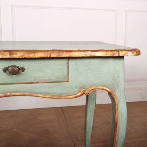 FRENCH PAINTED SIDE TABLE - ADDITIONAL PHOTO 3