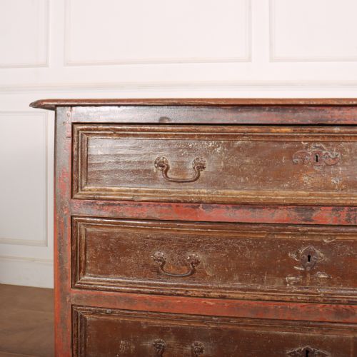 ITALIAN ORIGINAL PAINTED COMMODE - ADDITIONAL PHOTO 1
