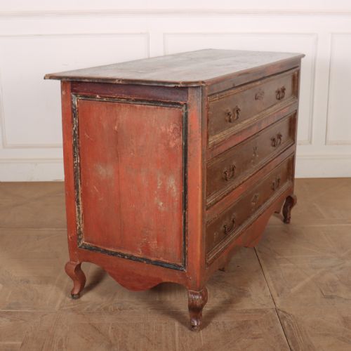 ITALIAN ORIGINAL PAINTED COMMODE - ADDITIONAL PHOTO 5