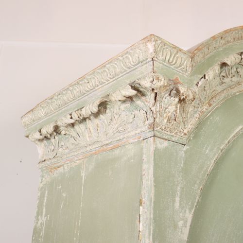 19TH CENTURY ORIGINAL PAINTED WARDROBE - ADDITIONAL PHOTO 9