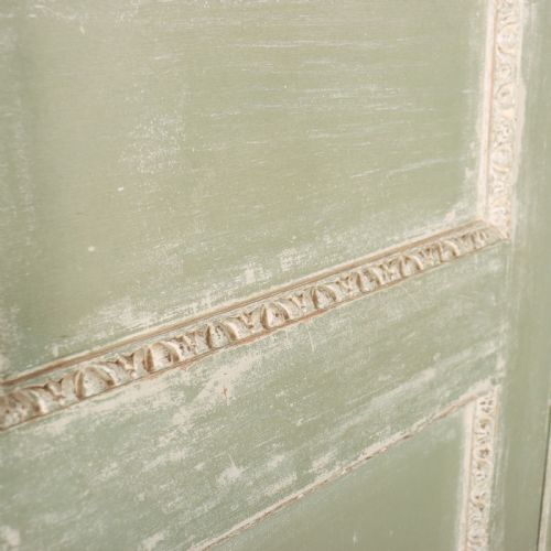19TH CENTURY ORIGINAL PAINTED WARDROBE - ADDITIONAL PHOTO 10