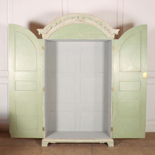 19TH CENTURY ORIGINAL PAINTED WARDROBE - ADDITIONAL PHOTO 11
