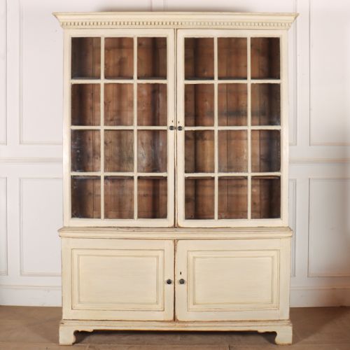 Georgian Original Painted Bookcase