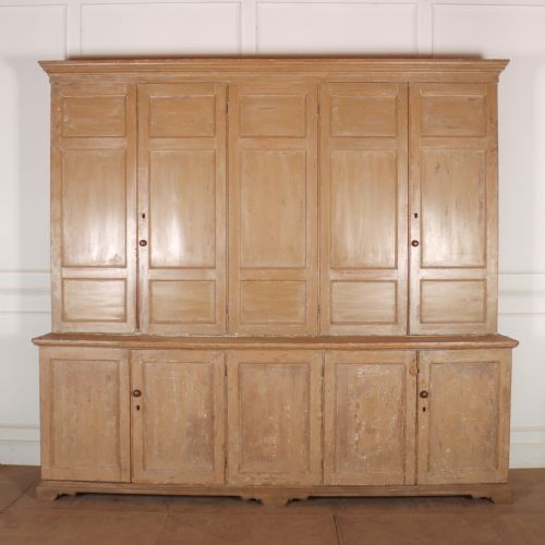 Scottish Original Painted Housekeepers Cupboard
