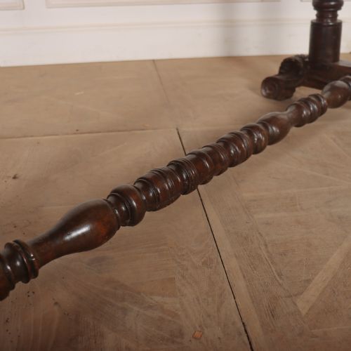 SPANISH WALNUT TRESTLE TABLE - ADDITIONAL PHOTO 3