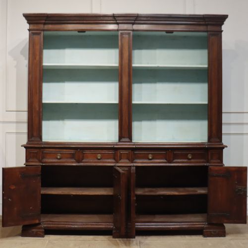 ITALIAN WALNUT GLAZED BOOKCASE - ADDITIONAL PHOTO 8