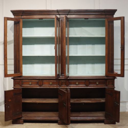 ITALIAN WALNUT GLAZED BOOKCASE - ADDITIONAL PHOTO 9