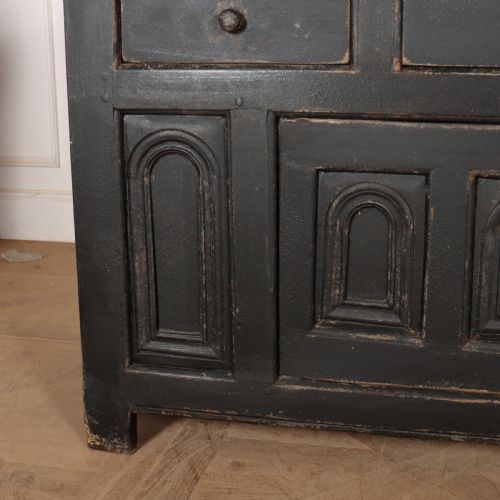 18TH CENTURY PAINTED DRESSER BASE - ADDITIONAL PHOTO 2