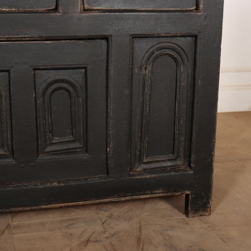 18TH CENTURY PAINTED DRESSER BASE - ADDITIONAL PHOTO 4