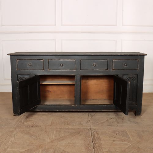 18TH CENTURY PAINTED DRESSER BASE - ADDITIONAL PHOTO 7