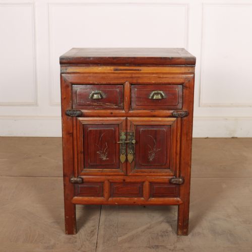 Small Oriental Bedside Cabinet