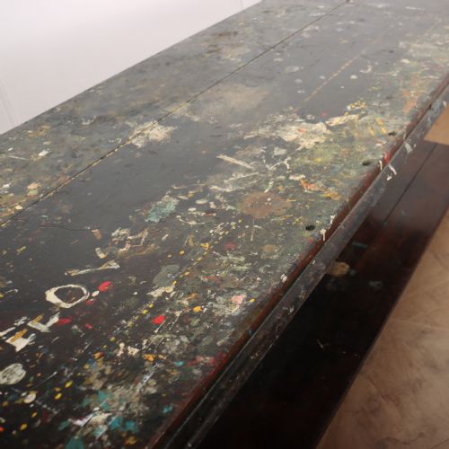 ENGLISH MAHOGANY DRAPERS TABLE - ADDITIONAL PHOTO 6