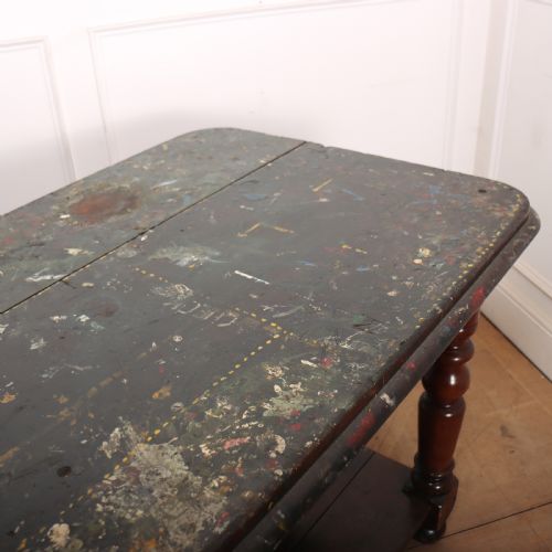 ENGLISH MAHOGANY DRAPERS TABLE - ADDITIONAL PHOTO 7