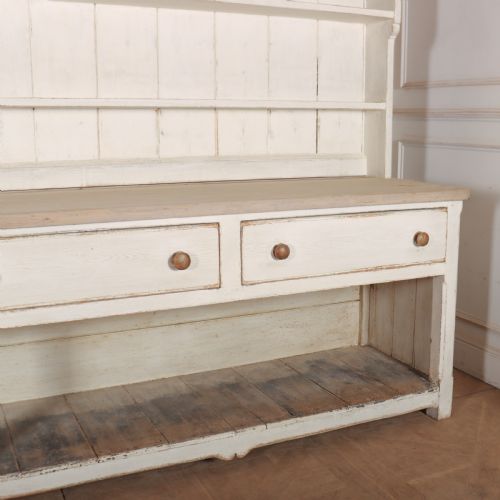 ENGLISH PAINTED COUNTRY HOUSE DRESSER - ADDITIONAL PHOTO 5