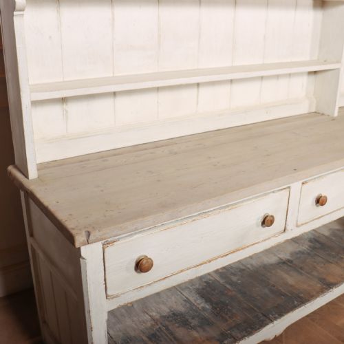 ENGLISH PAINTED COUNTRY HOUSE DRESSER - ADDITIONAL PHOTO 7