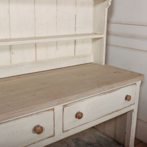ENGLISH PAINTED COUNTRY HOUSE DRESSER - ADDITIONAL PHOTO 8