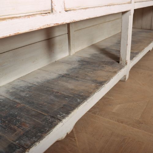 ENGLISH PAINTED COUNTRY HOUSE DRESSER - ADDITIONAL PHOTO 10