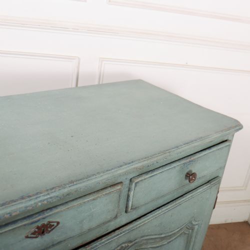 19TH CENTURY FRENCH PAINTED BUFFET - ADDITIONAL PHOTO 9