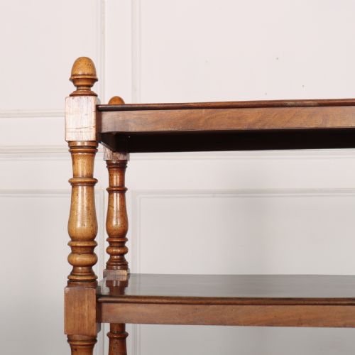 19TH CENTURY ENGLISH FOUR TIER WHATNOT - ADDITIONAL PHOTO 4