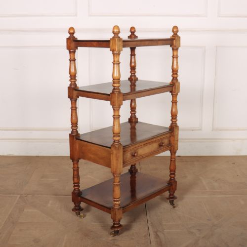 19TH CENTURY ENGLISH FOUR TIER WHATNOT - ADDITIONAL PHOTO 7