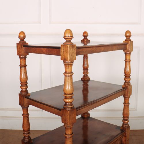 19TH CENTURY ENGLISH FOUR TIER WHATNOT - ADDITIONAL PHOTO 8