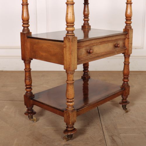 19TH CENTURY ENGLISH FOUR TIER WHATNOT - ADDITIONAL PHOTO 9