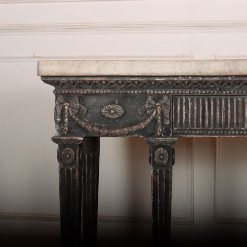 ENGLISH PAINTED CONSOLE TABLE - ADDITIONAL PHOTO 1