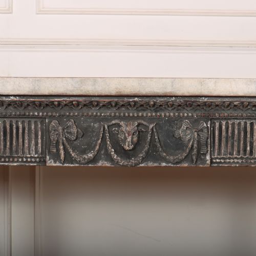 ENGLISH PAINTED CONSOLE TABLE - ADDITIONAL PHOTO 4