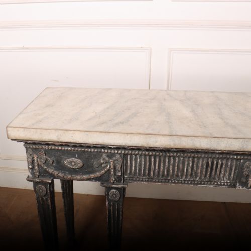 ENGLISH PAINTED CONSOLE TABLE - ADDITIONAL PHOTO 8