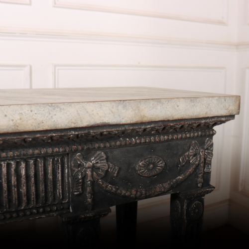 ENGLISH PAINTED CONSOLE TABLE - ADDITIONAL PHOTO 10