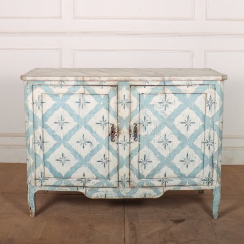 19th Century French Painted Buffet