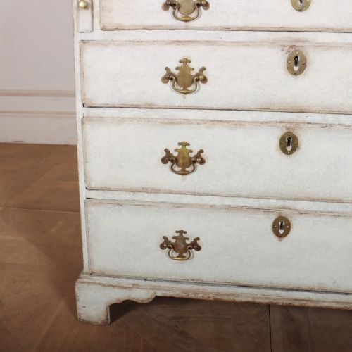 ENGLISH PAINTED WRITING BUREAU - ADDITIONAL PHOTO 8
