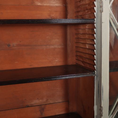 SCOTTISH PAINTED BREAKFRONT BOOKCASE - ADDITIONAL PHOTO 9