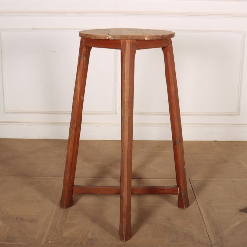 TALL ORIGINAL PAINTED SCULPTORS STAND - ADDITIONAL PHOTO 2