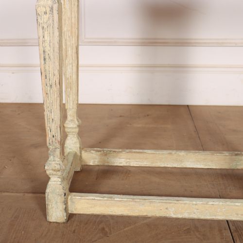 ORIGINAL PAINTED FRENCH LAMP TABLE - ADDITIONAL PHOTO 2