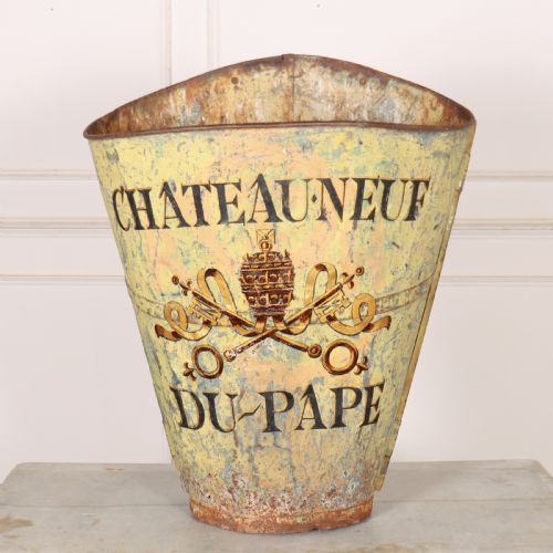 19th Century French Grape Hotte