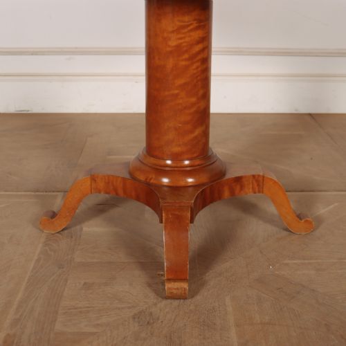 19TH CENTURY SWEDISH DRUM TABLE - ADDITIONAL PHOTO 3