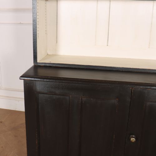 19TH CENTURY ENGLISH PAINTED OPEN BOOKCASE - ADDITIONAL PHOTO 4